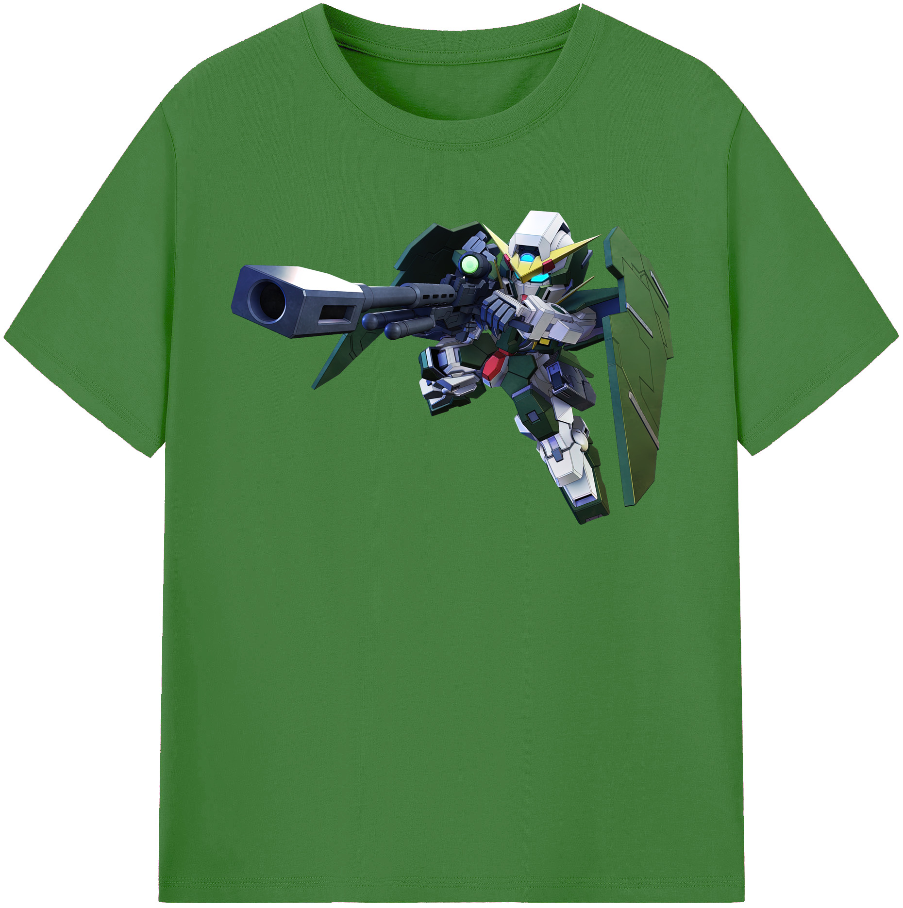 （画像用） 機動戦士ガンダム Mobile Suit Gundam レディースカジュアルプリントTシャツ（綿100％）